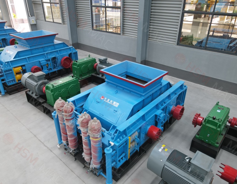 摇汞矿对辊破碎机